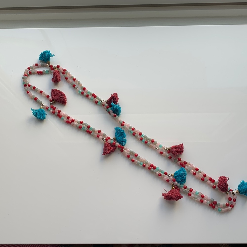 Robert Roller Rabbit Tassel Necklace